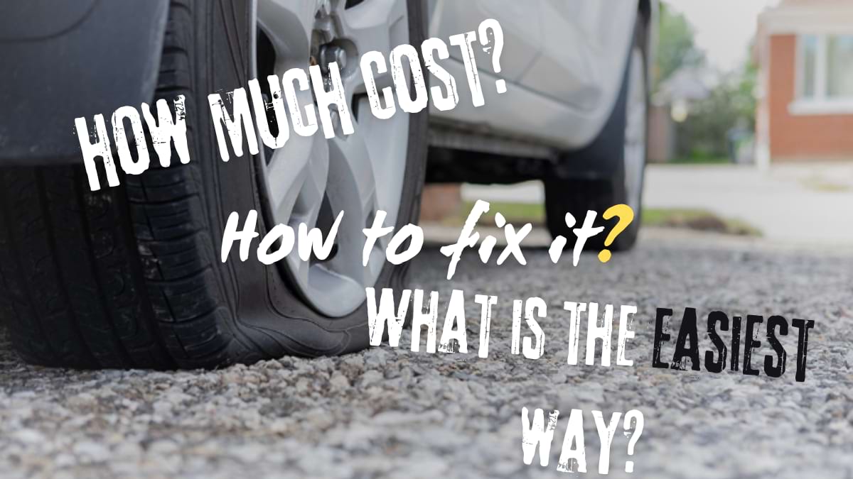 How Much Does It Cost To Fix A Flat Tire