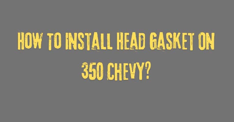 Installing a head gasket on a Chevy 350 involves several steps. Here's a general guide:
Step-1. Prepare the Work Area: Ensure the engine is cool before starting. Disconnect the battery to prevent any electrical mishaps. Place a clean cloth or rag over the exposed cylinders to prevent debris from falling into them.
Step-2. Remove the Old Head Gasket: Remove the cylinder head(s) according to the manufacturer's specifications. This typically involves removing the valve covers, rocker arms, pushrods, and intake manifold. Once these components are removed, you can access the cylinder head bolts. Loosen and remove them to lift off the cylinder head.
Step-3. Clean Surfaces: Thoroughly clean the cylinder block and cylinder head mating surfaces using a gasket scraper and solvent. Make sure there's no residue left that could interfere with the seal of the new gasket.
Step-4. Inspect: Check the cylinder head and engine block for any signs of damage or warping. If you find any issues, they may need to be machined or repaired before proceeding.
Step-5. Prep the New Gasket: Place the new head gasket onto the engine block, ensuring it is correctly oriented. Some gaskets are marked to indicate the correct direction.
Step-6. Reinstall the Cylinder Head: Carefully lower the cylinder head back onto the engine block, aligning it with the dowel pins. Install the cylinder head bolts and torque them to the manufacturer's specifications in the proper sequence. This usually involves tightening them gradually in a crisscross pattern to ensure even pressure distribution.
Step-7. Reassemble Components: Once the cylinder head is securely in place, reassemble the components you removed earlier, including the valve covers, rocker arms, pushrods, and intake manifold. Follow the manufacturer's torque specifications for these components as well.
Step-8. Check and Adjust: Double-check all connections and components to ensure everything is properly installed. This is also a good time to check and adjust valve clearances if necessary.
Step-9. Refill Fluids: Refill the engine with coolant and engine oil as needed. 
Step-10. Test Run: Start the engine and let it idle for a few minutes to check for any leaks or abnormalities. Keep an eye on the temperature gauge to ensure the engine is operating within normal parameters.
Step-11. Final Inspection: Once you're satisfied that everything is in working order, shut off the engine and perform a final visual inspection to make sure nothing was overlooked.
Step-12. Dispose of Old Parts: Properly dispose of any old gaskets, seals, or fluids according to local regulations.
Do I need to put sealant on a head gasket?
Using sealant on a head gasket is generally not recommended. Head gaskets are designed to seal the combustion chambers and prevent leakage of coolant and oil between the cylinder head and engine block. Proper installation of the head gasket, along with proper torque specifications, is crucial for ensuring a reliable seal.
Adding sealant to a head gasket can actually create more problems than it solves. Sealant may interfere with the proper compression of the gasket, leading to leaks or even failure.
How do I know if my head gasket is blown 350?
Detecting a blown head gasket in a Chevy 350 engine (I assume you're referring to a Chevrolet 350 cubic inch V8 engine) can be crucial for the health of your vehicle. Here are some signs that might indicate a blown head gasket:
Overheating: If your engine is frequently overheating or if the temperature gauge is constantly showing high temperatures, it could be due to a blown head gasket allowing coolant to leak into the cylinders or combustion chambers.
White Smoke from Exhaust: Excessive white smoke coming from the exhaust, especially if it has a sweet smell, can indicate coolant leaking into the combustion chamber and being burned along with the fuel.
Milky Oil: Check the engine oil by removing the oil filler cap or by examining the dipstick. If the oil has a milky or foamy appearance, it could be contaminated with coolant, indicating a head gasket leak.
Loss of Coolant: If you notice a sudden drop in coolant levels without any apparent external leaks, it could be a sign of coolant loss due to a blown head gasket.
Bubbles in Radiator or Overflow Tank: With the engine running, check the radiator or overflow tank for bubbles. Continuously bubbling coolant can suggest combustion gases entering the cooling system through a blown head gasket.
Poor Engine Performance: A blown head gasket can cause a decrease in engine performance, including rough idling, misfiring, or a noticeable lack of power.
Coolant in Cylinders: A compression test or a cylinder leak-down test can help identify if coolant is leaking into the cylinders through a blown head gasket.